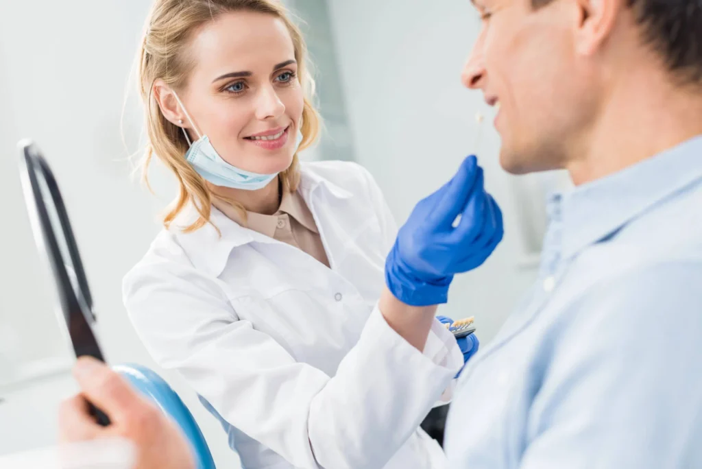 Dental-exam-with-a-dentist-in-Lenox-Hill