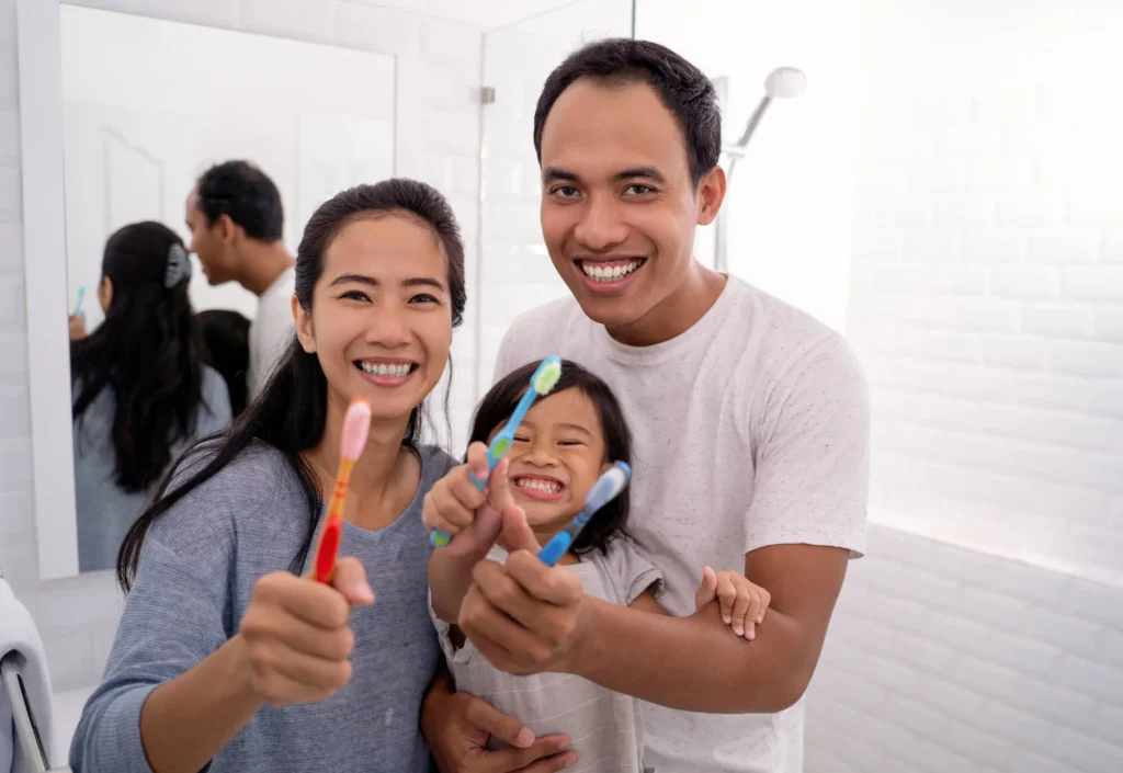 Family morning routine with a dentist in Upper East Side.